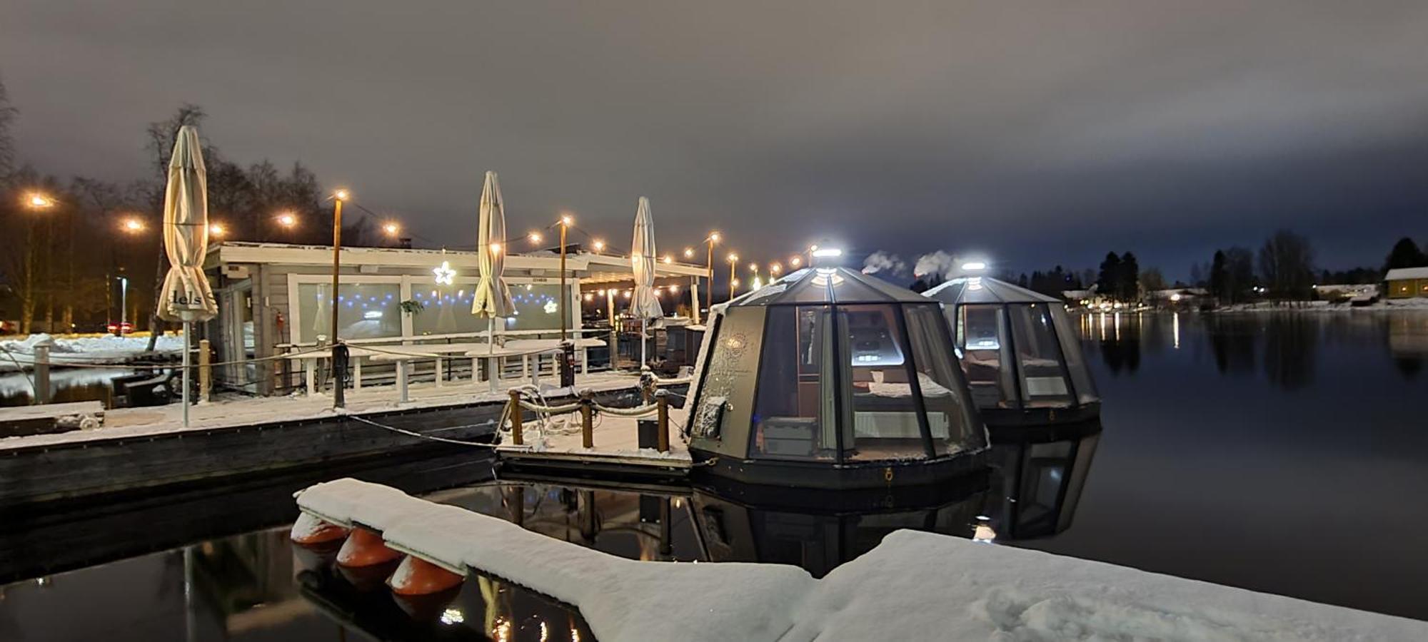 Koivuranta Igloos Hotel เอาลู ภายนอก รูปภาพ